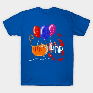 Cat Party Pooper T-Shirt